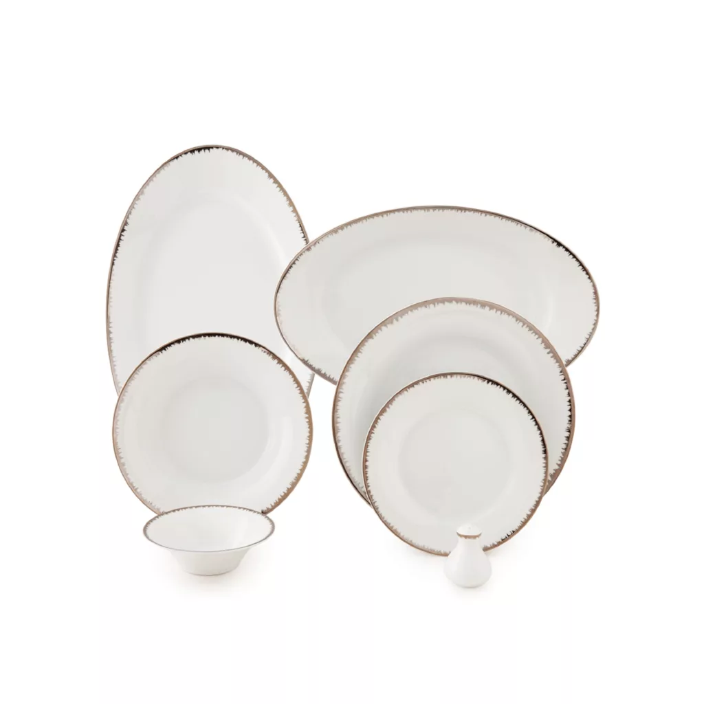 سرویس غذاخوری 35 پارچه چینی زرین ایران مدل شهرزاد رویال درجه عالی