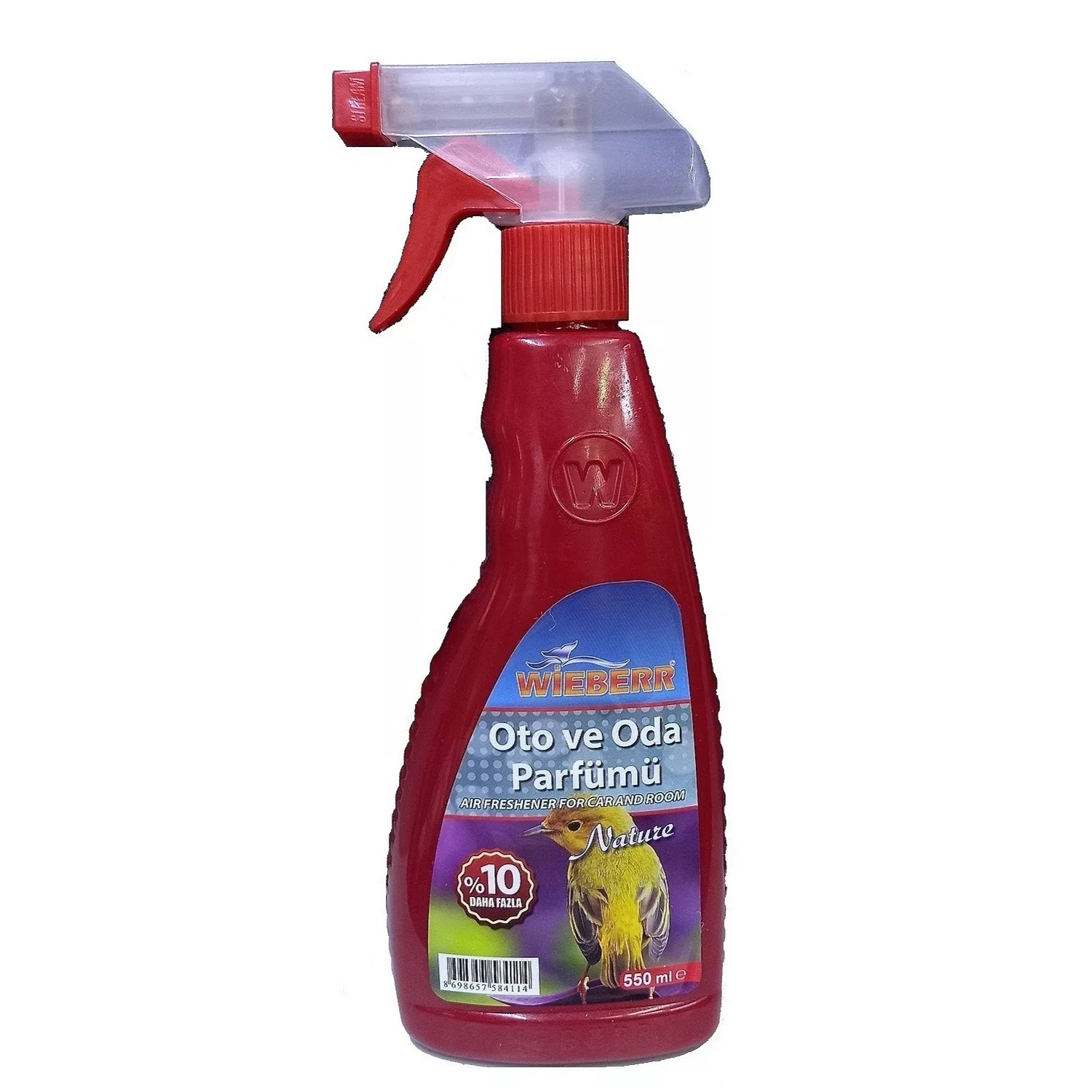 اسپری خوشبو کننده خودرو ویبیر مدل nutuze حجم 550 میلی لیتر