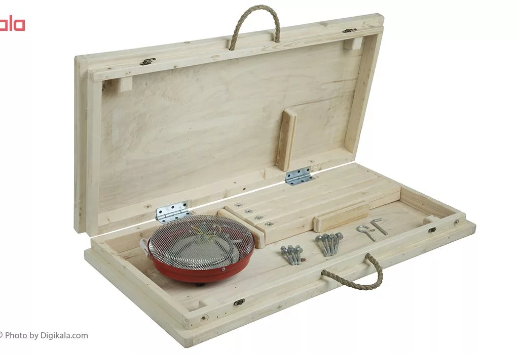 کرسی تاشو پارسین مدل KTP-yalda90cm مجموعه 5 عددی