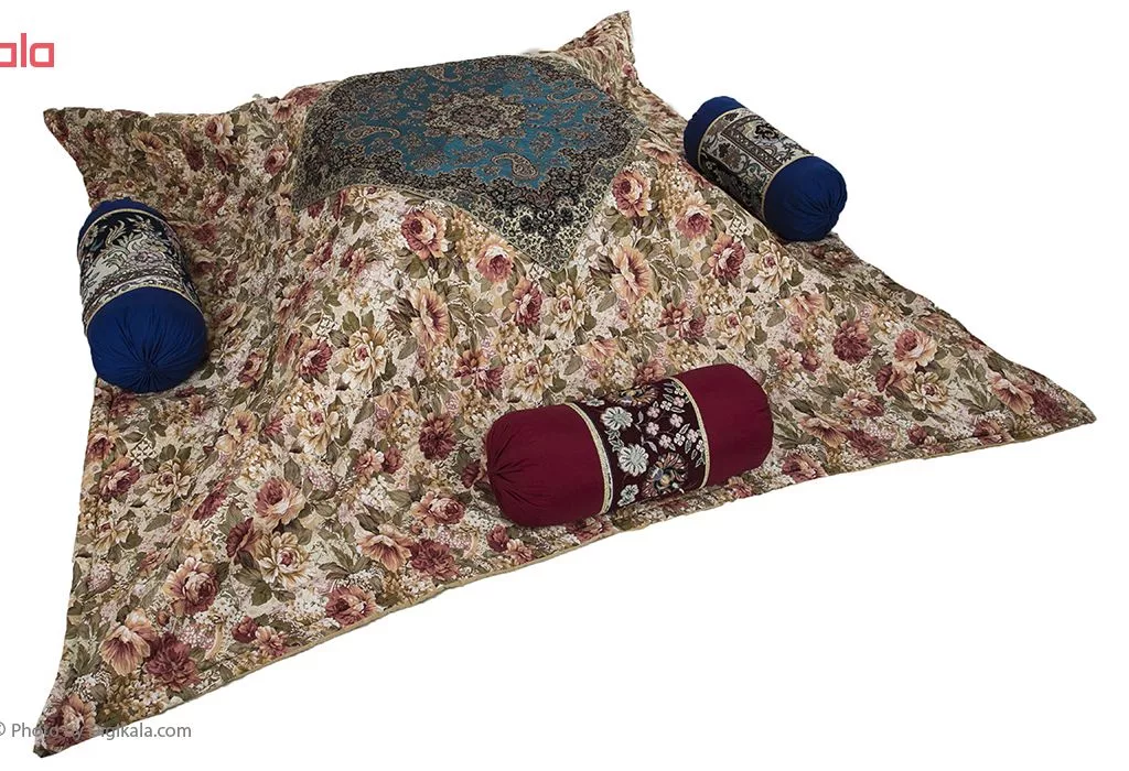 کرسی تاشو پارسین مدل KTP-nasim70cm مجموعه 9 عددی