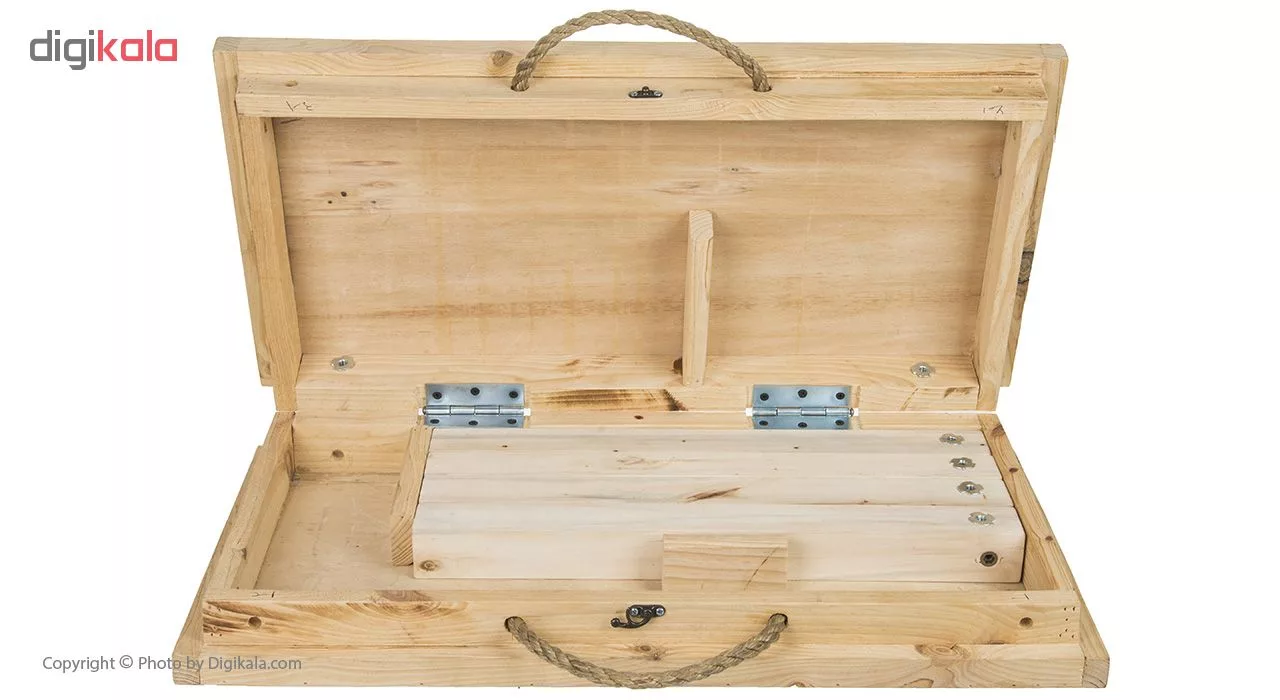 کرسی تاشو پارسین مدل KTL-yalda70cm مجموعه 5 عددی