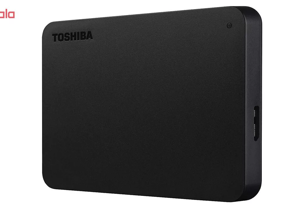 هارد اکسترنال توشیبا مدل Canvio Basics ظرفیت دو ترابایت دارای رابط USB Type-A 3.0