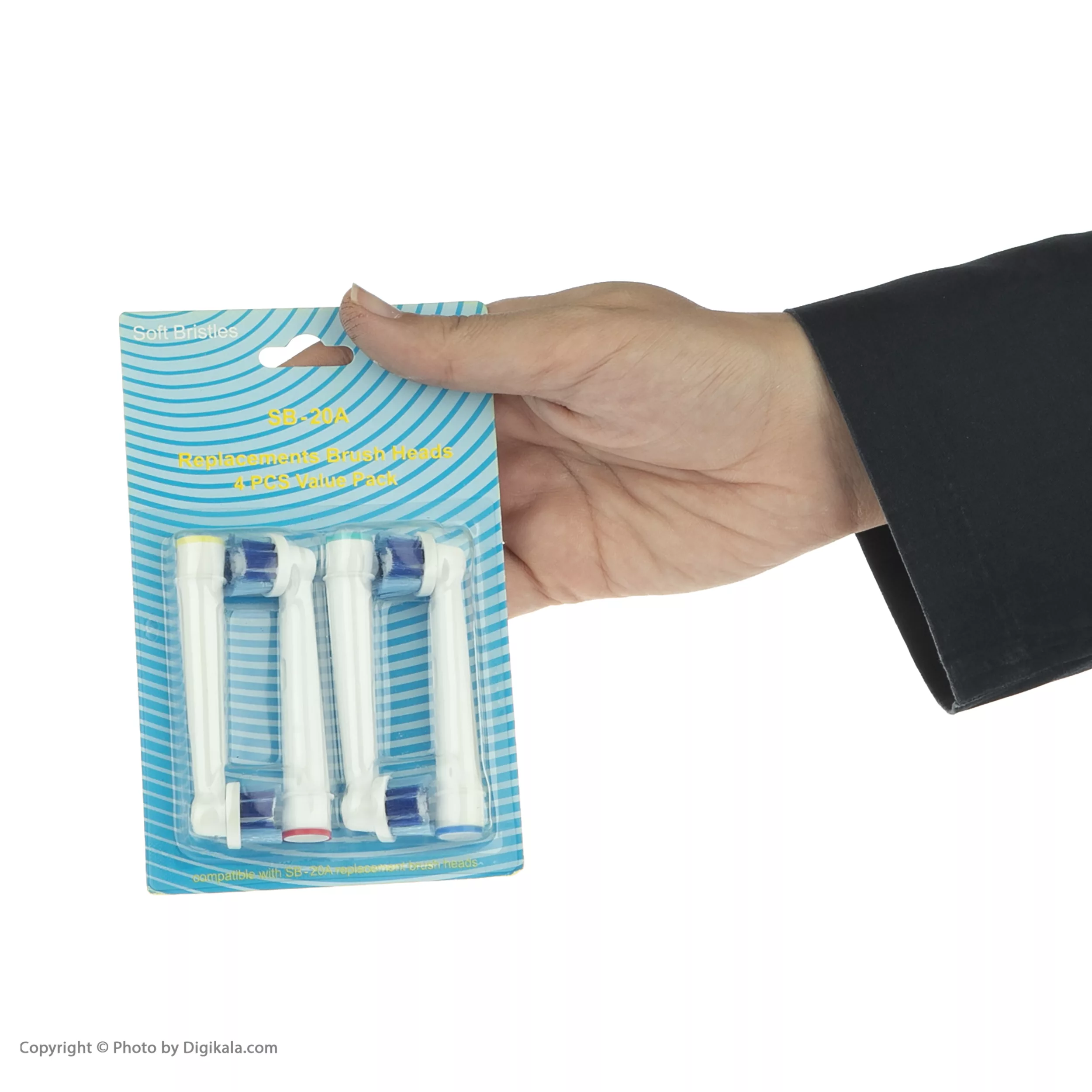 سری یدک مسواک برقی مدل SB-20A بسته 4 عددی