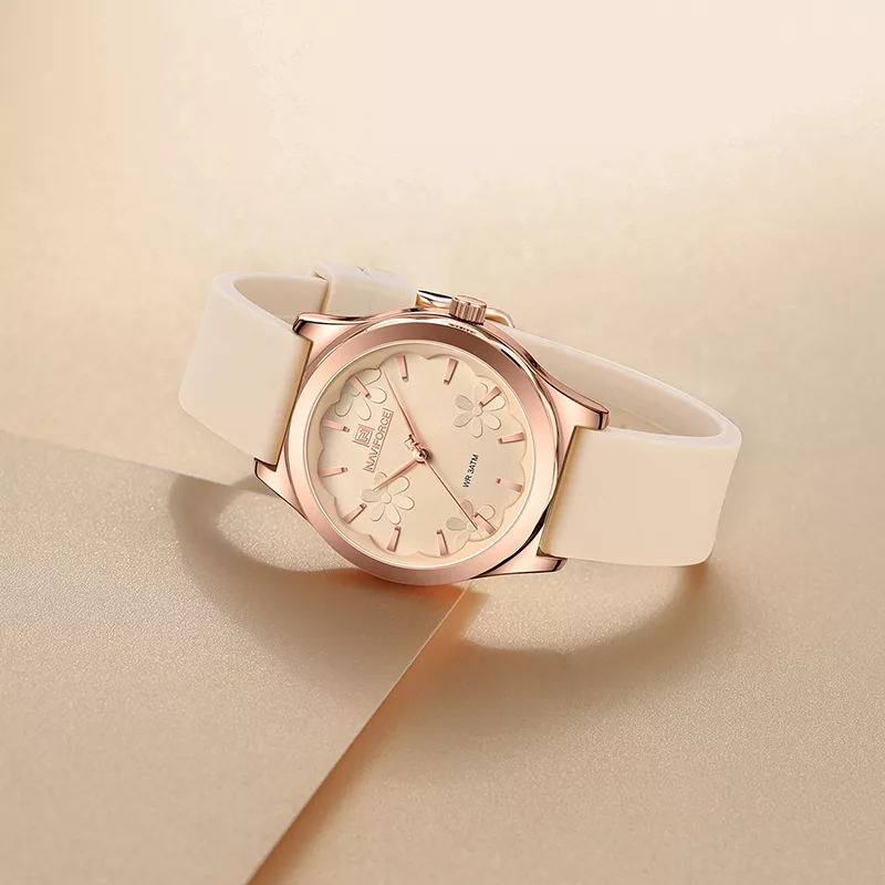 ساعت مچی عقربه‌ای کوارتز زنانه نیوی فورس مدل 5051