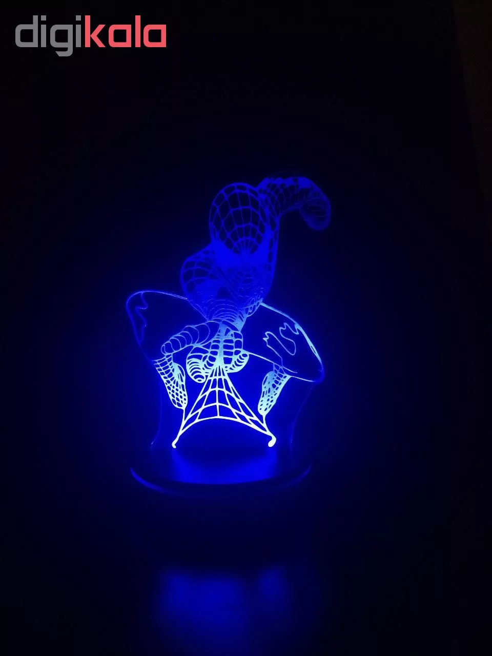 چراغ خواب پارسافن لیزر طرح کارتونی مرد عنکبوتی