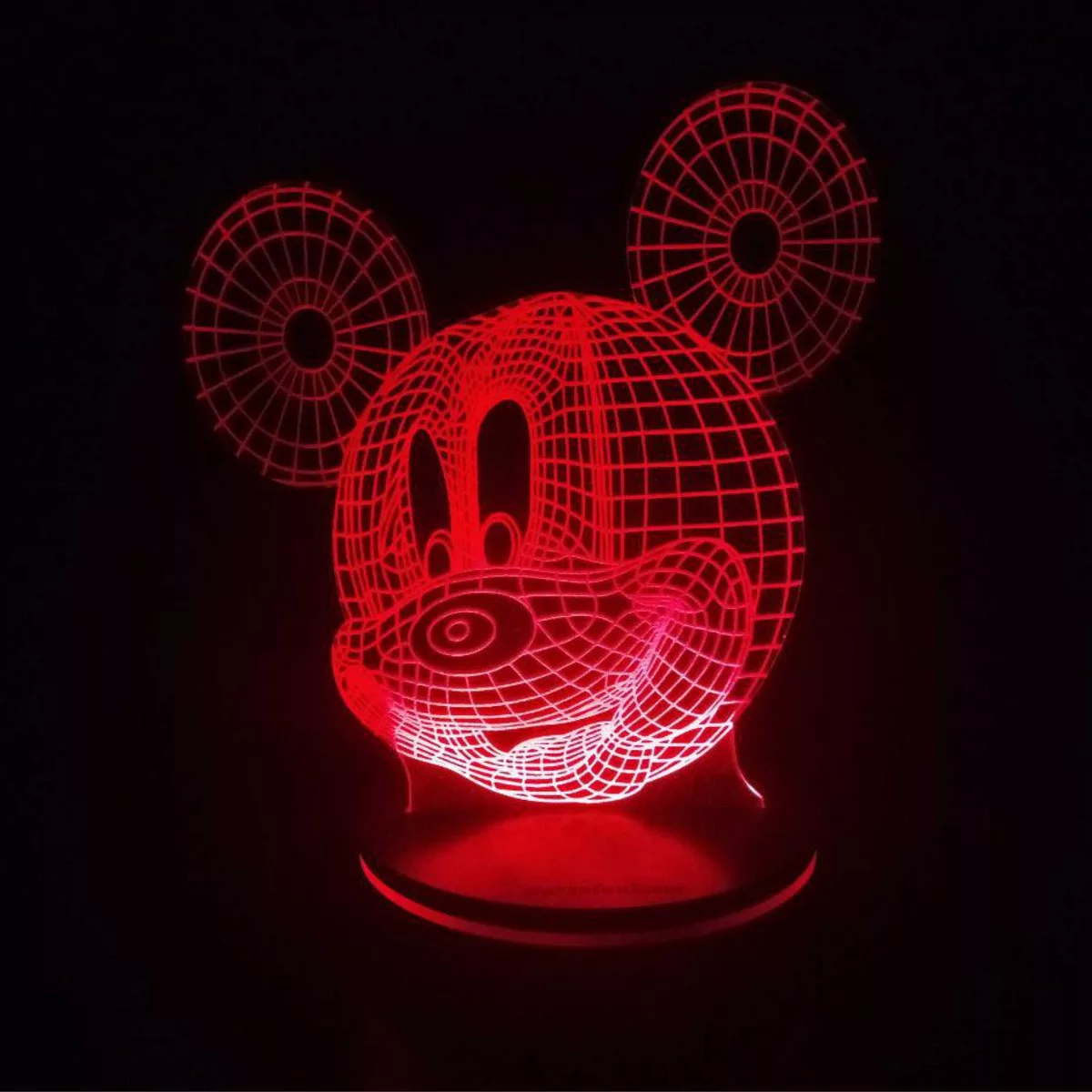 چراغ خواب پارسافن لیزر طرح کارتونی میکی موس