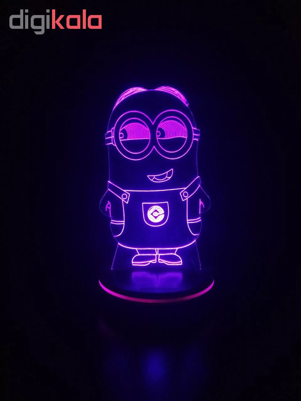 چراغ خواب کودک پارسافن لیزر طرح کارتونی مینیون