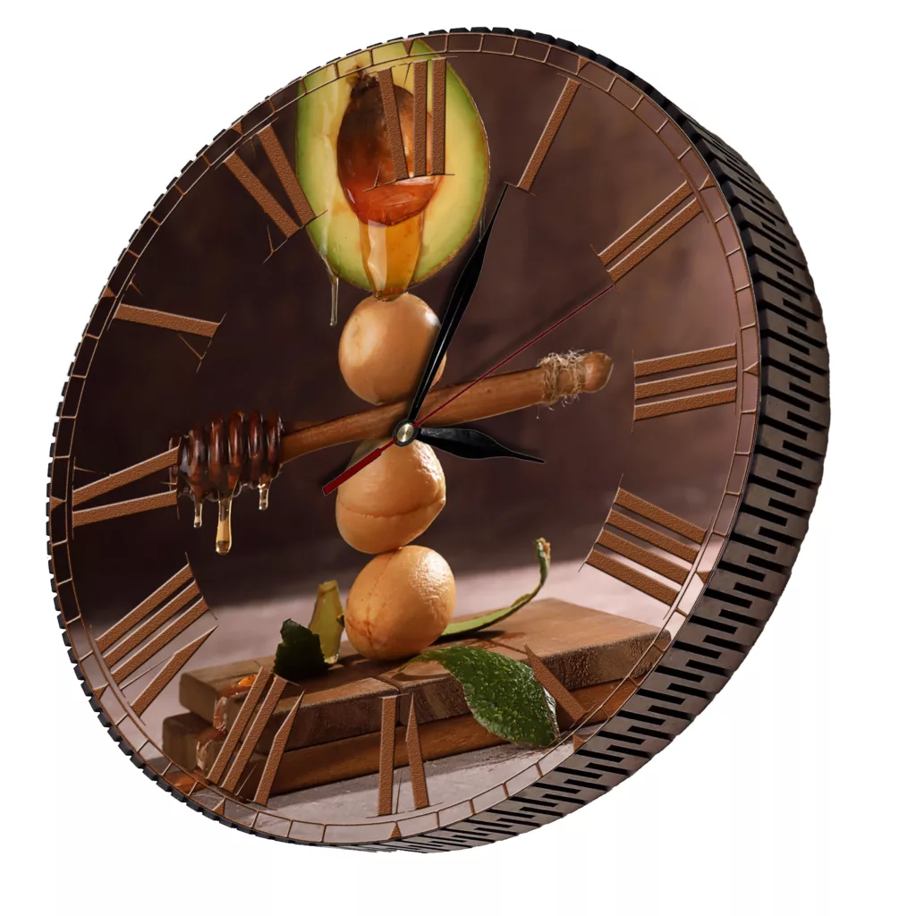 ساعت دیواری مدل آووکادو