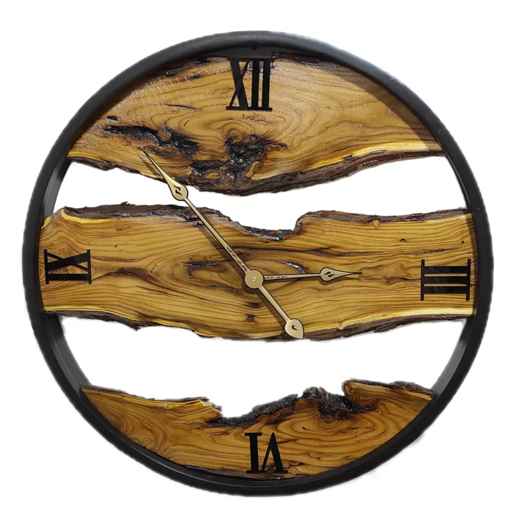 ساعت دیواری کوارتز طرح روستیک مدل 6002