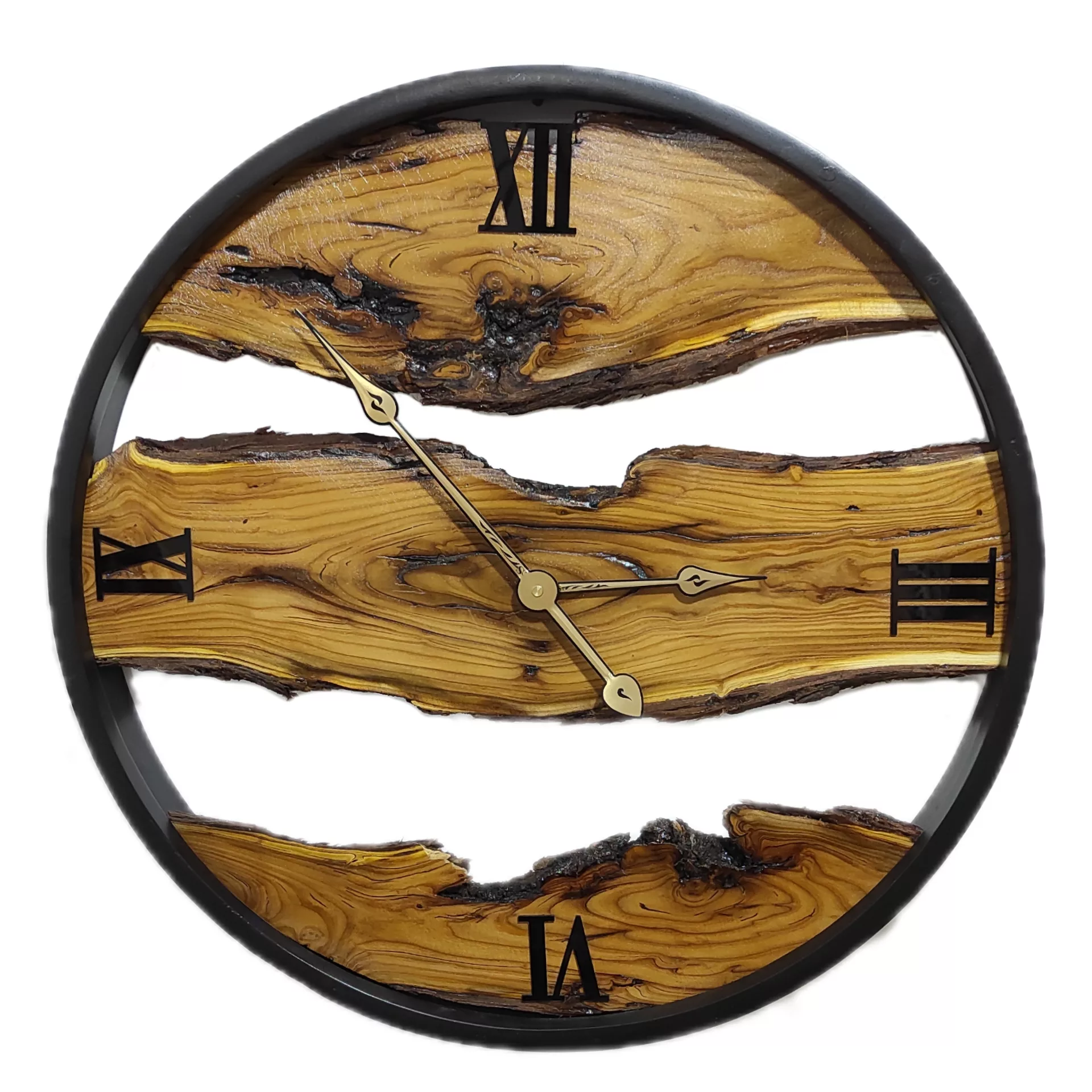 ساعت دیواری کوارتز طرح روستیک مدل 6002