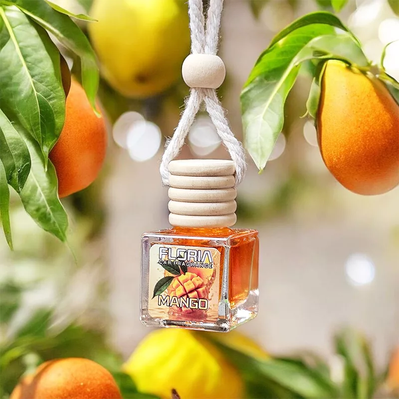 خوشبو کننده خودرو فلوریا مدل C1 با رایحه انبه حجم 10 میلی لیتر