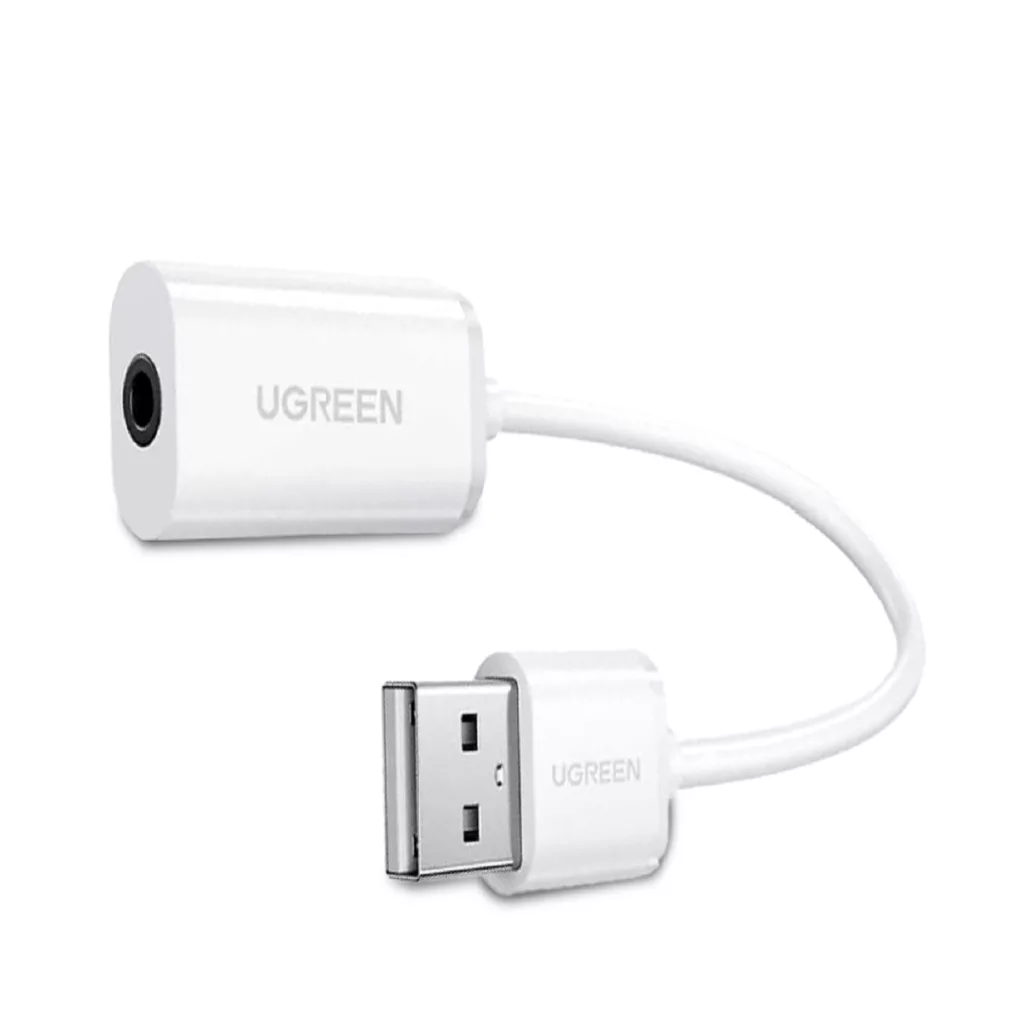 کابل تبدیل USB به جک 3.5 میلی متری صدا یوگرین مدل US206-30712