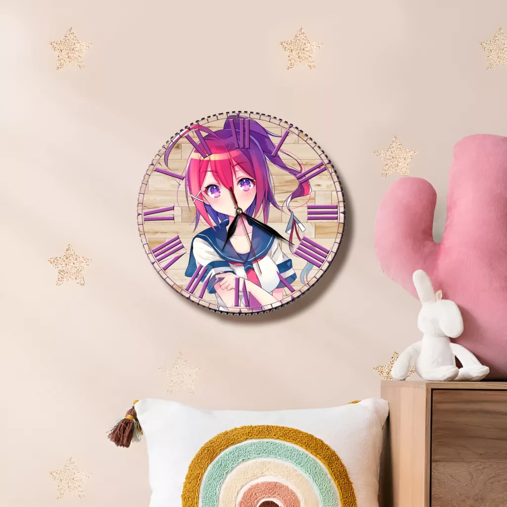 ساعت دیواری مدل انیمه