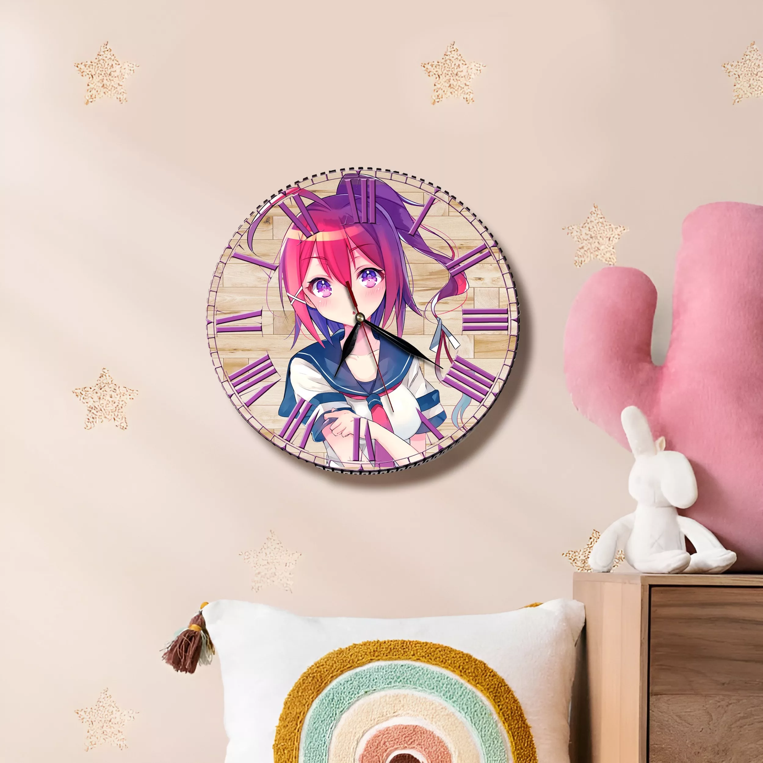 ساعت دیواری مدل انیمه