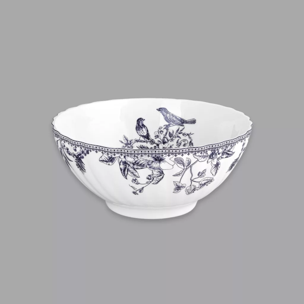 سرویس غذاخوری 28 پارچه 6 نفر گلد کیش مدل GK646384 طرح لوتوس