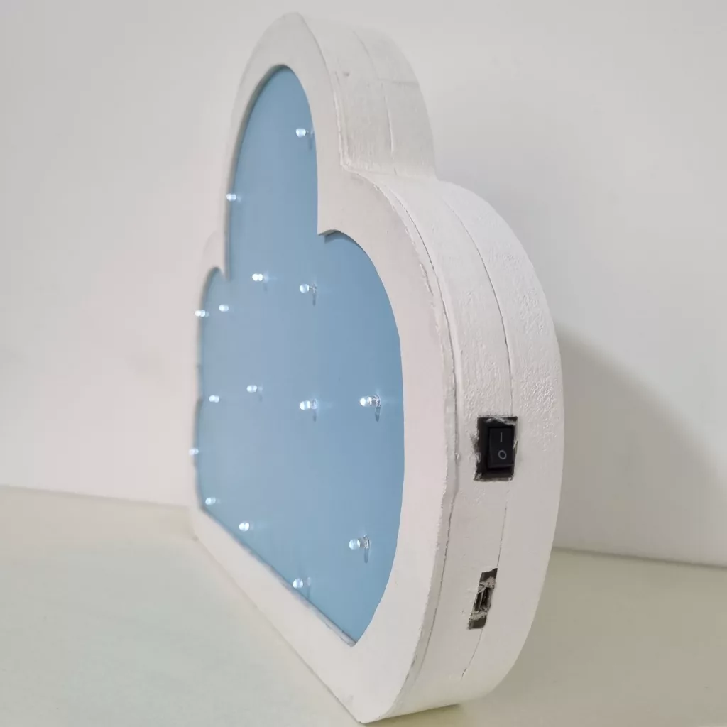 چراغ خواب اتاق کودک مدل ابر