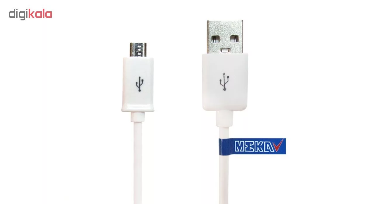 کابل تبدیل USB به microUSB مکا مدل MCU10 طول 1.5 متر