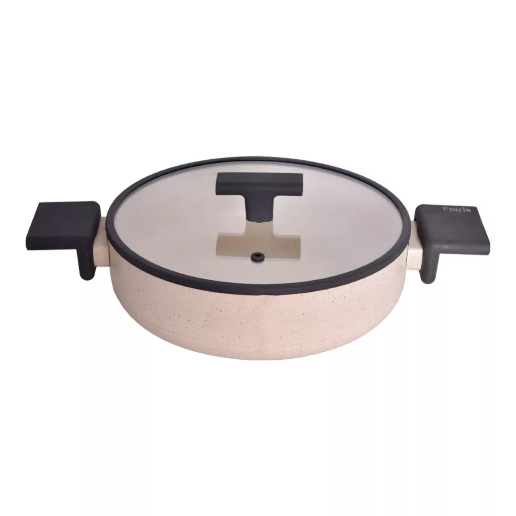 سرویس قابلمه و تابه گرانیتی 9 پارچه پرارین مدل ESTIMA کد 4326