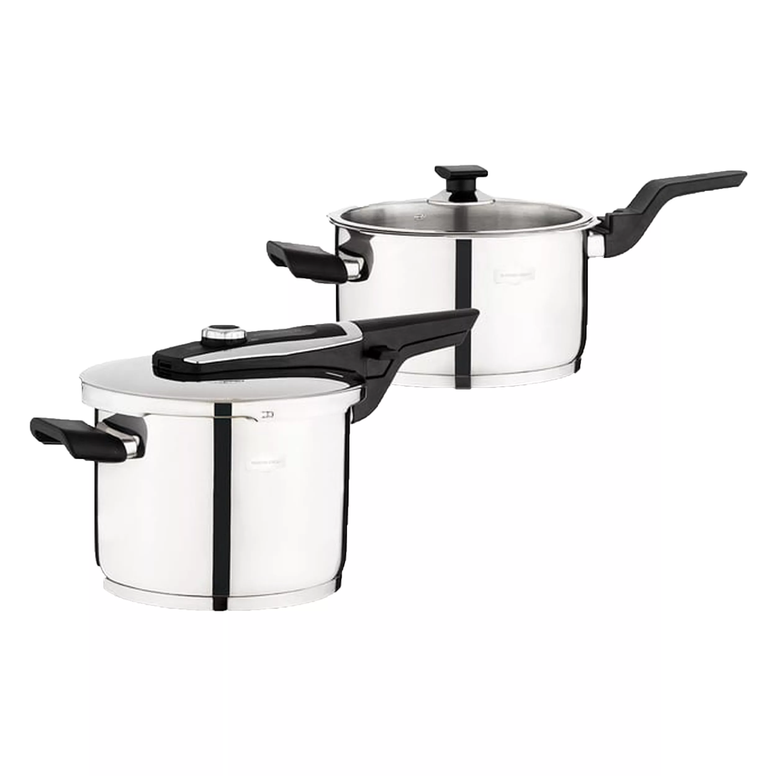 زودپز دوقلو مادام کوکو مدل ludovico pressure گنجایش 6 و 4 لیتر