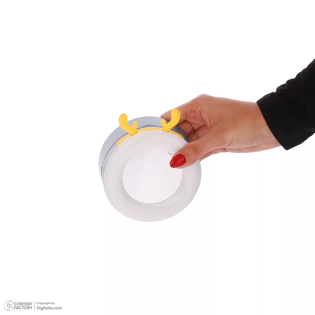 آینه آرایشی رینگ‌لایت‌دار مدل NO.0838