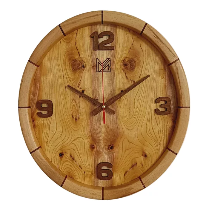 ساعت دیواری میلاد کرافت مدل رینگی کد 24