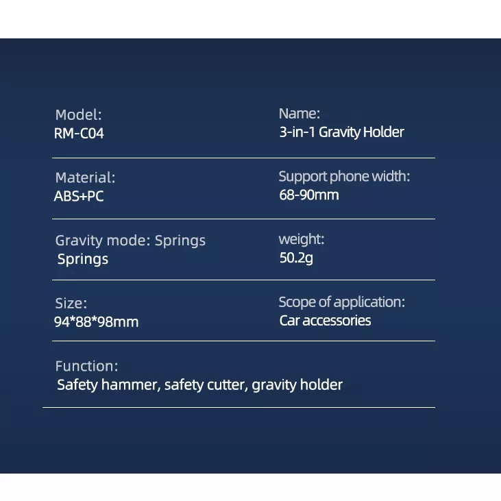 پایه نگهدارنده  شارژر گوشی موبایل ریمکس مدل RM-C04