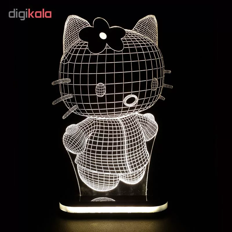 چراغ خواب کودک طرح کیتی کد 1079