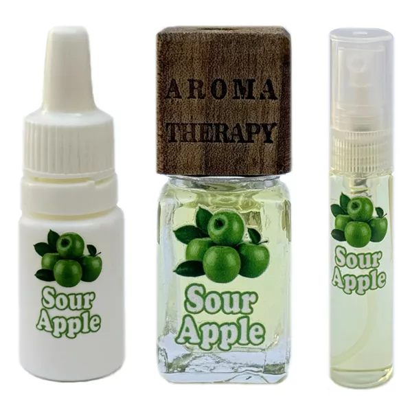 خوشبوکننده خودرو آروماتراپی مدل سیب ترش کد P3SA مجموعه ۳ عددی