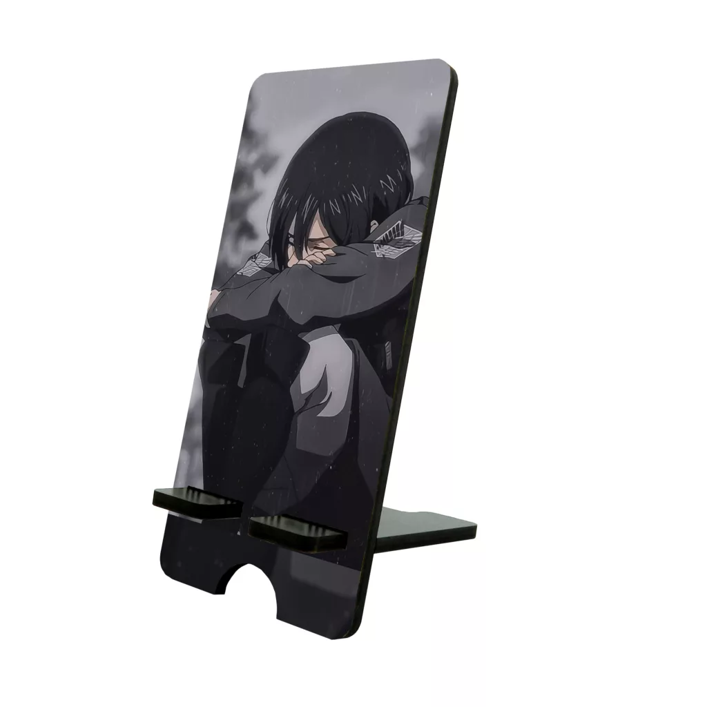 پایه نگهدارنده گوشی موبایل و تبلت طرح  Attack on titan Mikasa کد 7155433