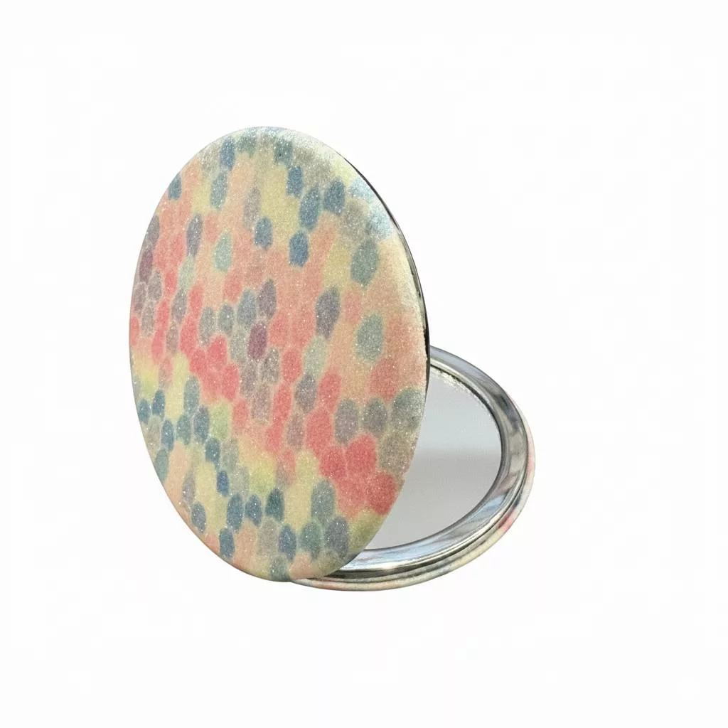 آینه آرایشی جیبی مدل دو طرفه 01