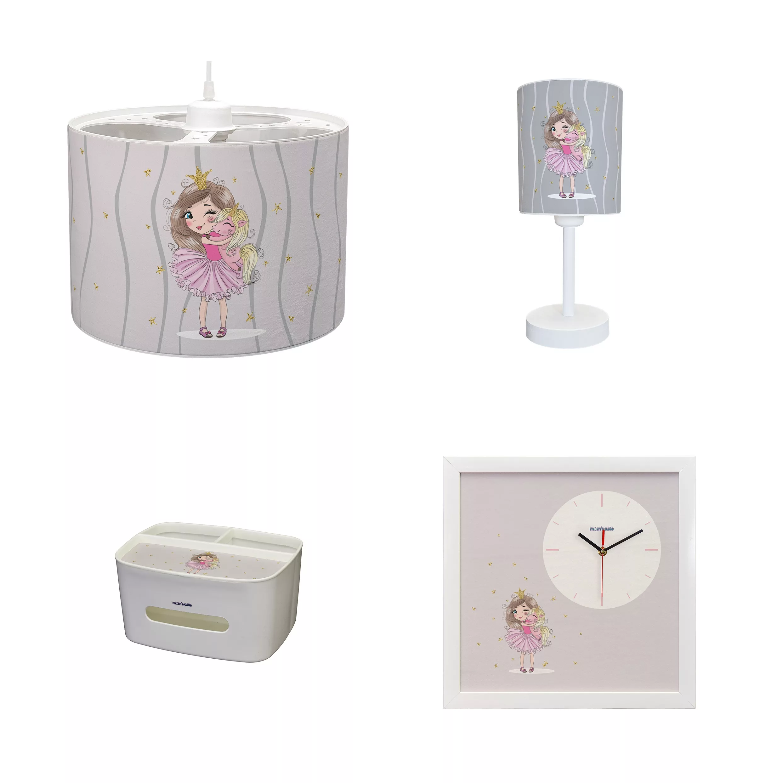 ست لوستر کودک مامز کیوتی مدل PL-78 بسته 4 عددی