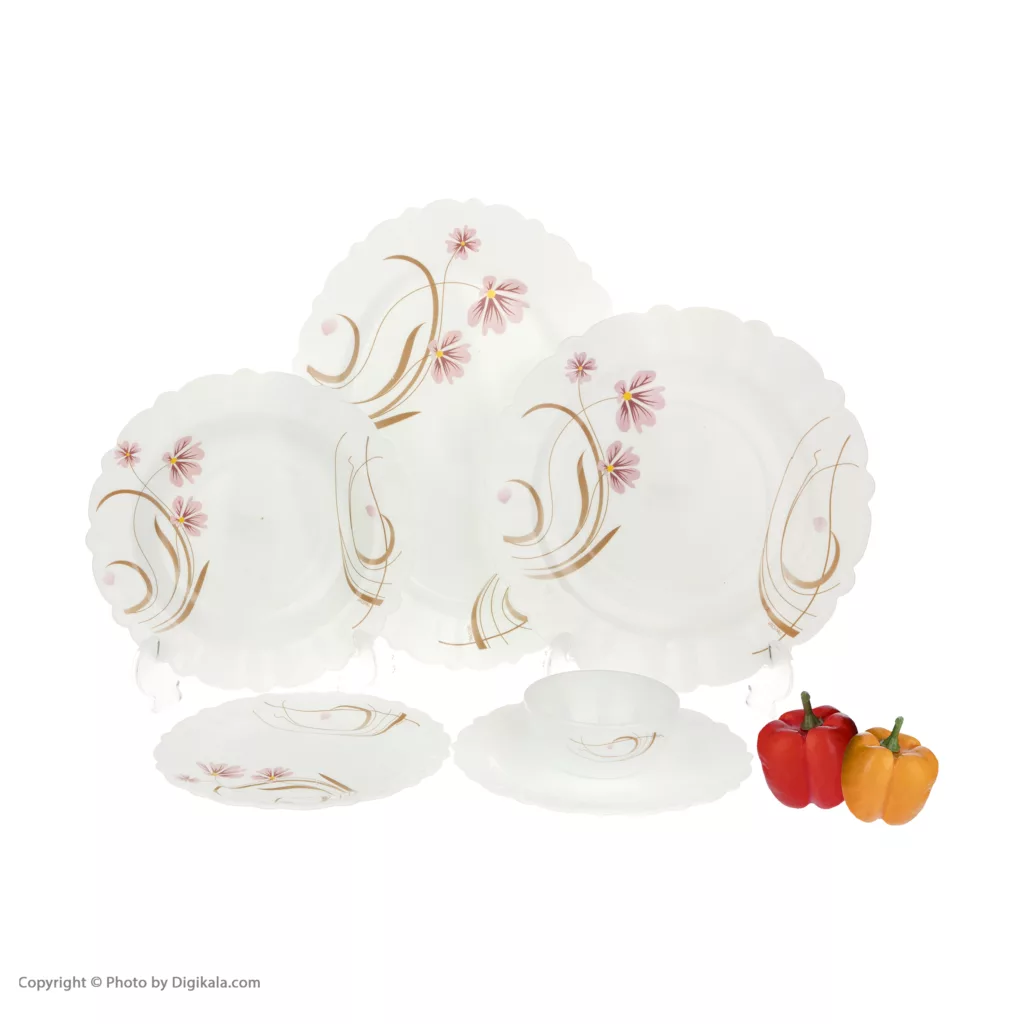 سرویس غذاخوری 25 پارچه آیروپال مدل صنم ورژن 2