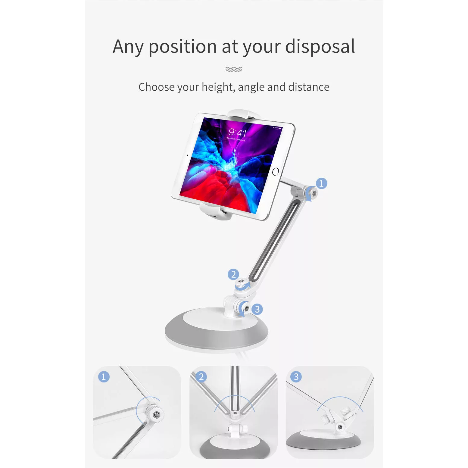 پایه نگهدارنده تبلت و موبایل کوتتسی مدل CS5508