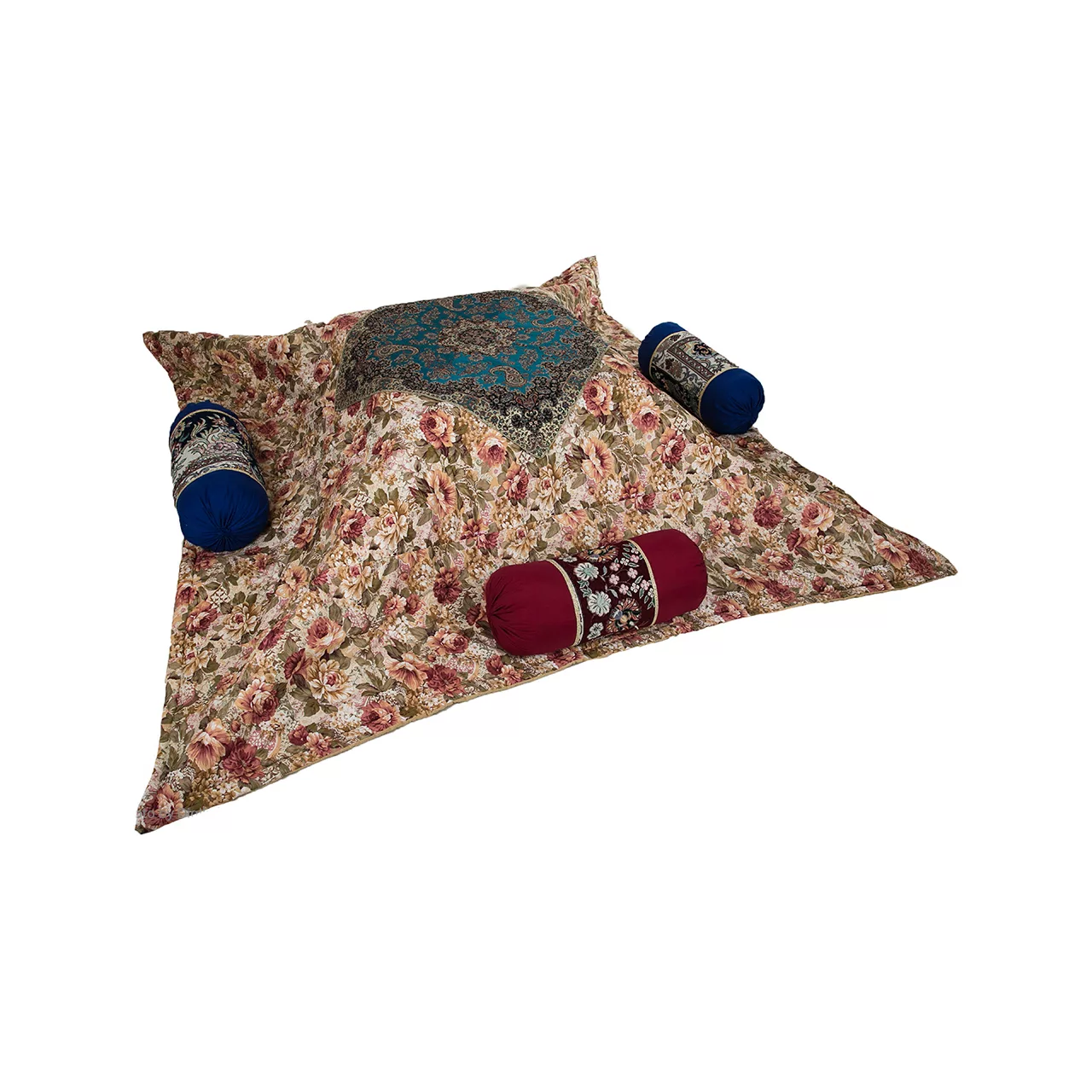 کرسی تاشو پارسین مدل KTP-nasim90cm مجموعه 9 عددی