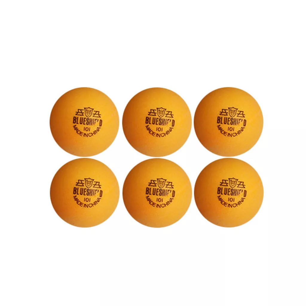 توپ پینگ پنگ بلو شیلد مدل 101O بسته 6 عددی سایز 2