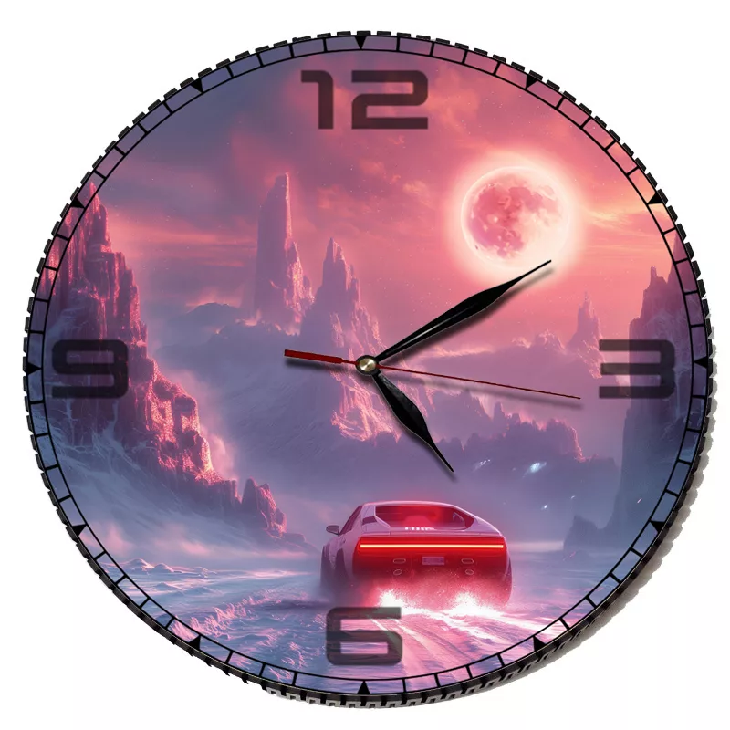 ساعت دیواری مدل ماشین اسپرت