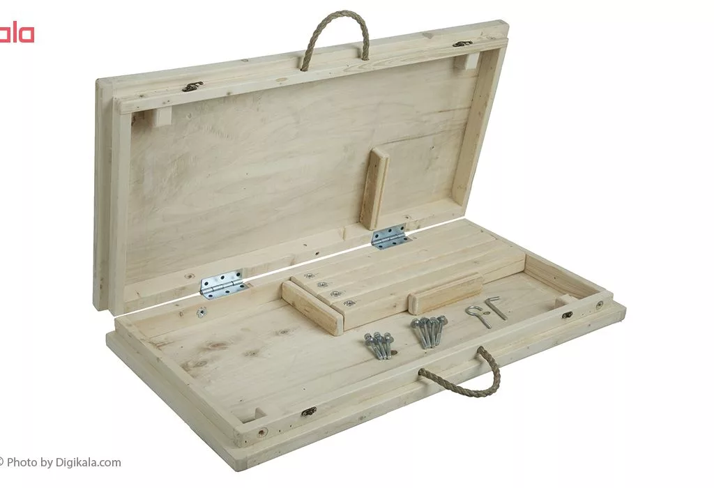 کرسی تاشو پارسین مدل KTP-nasim90cm مجموعه 5 عددی