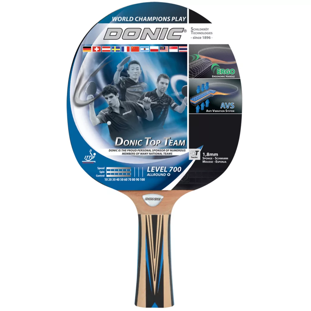 راکت پینگ پنگ دونیک مدل Top Team Level 700