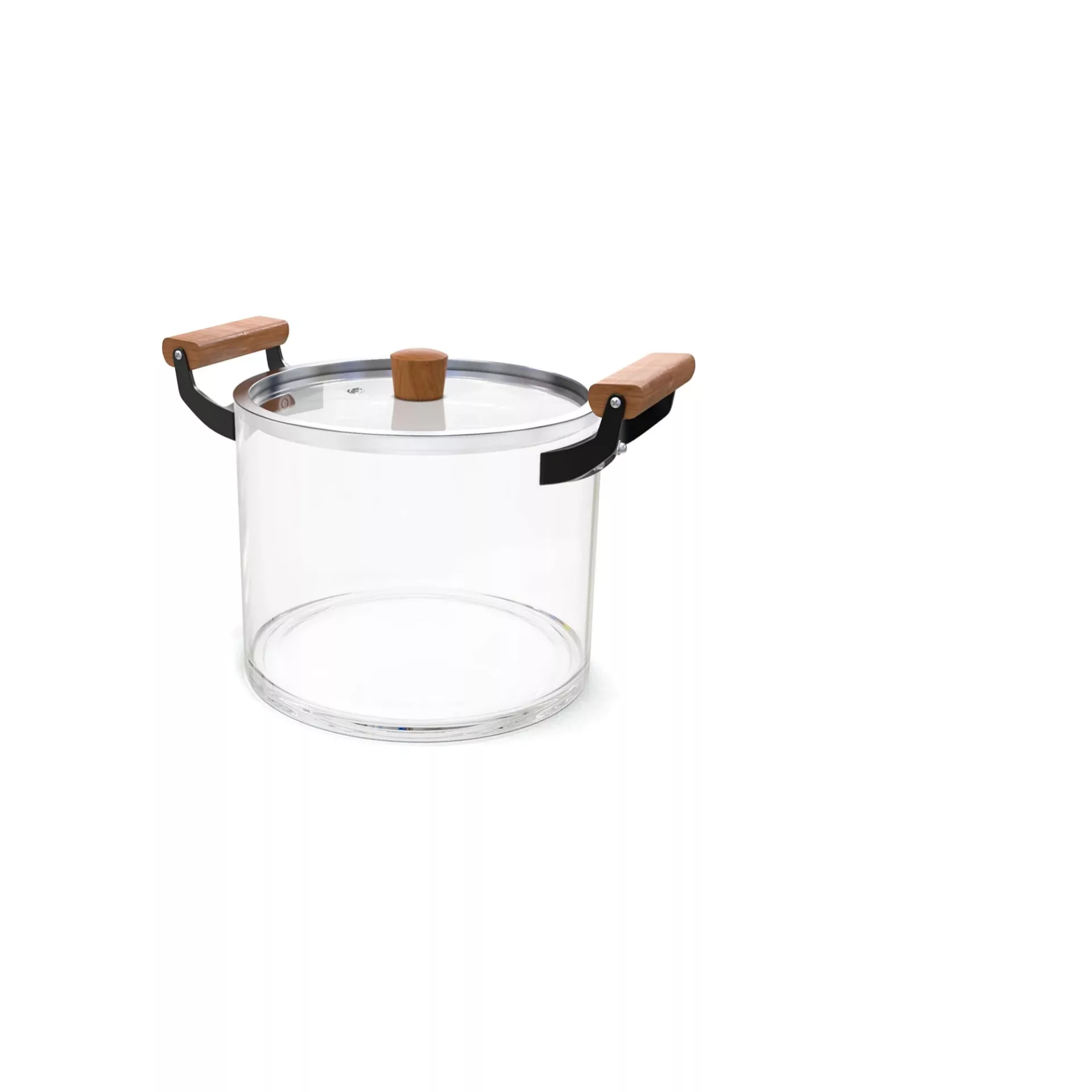 سرویس قابلمه 4 پارچه مدل شیشه ای کد Nc23_20 مجموعه دو عددی