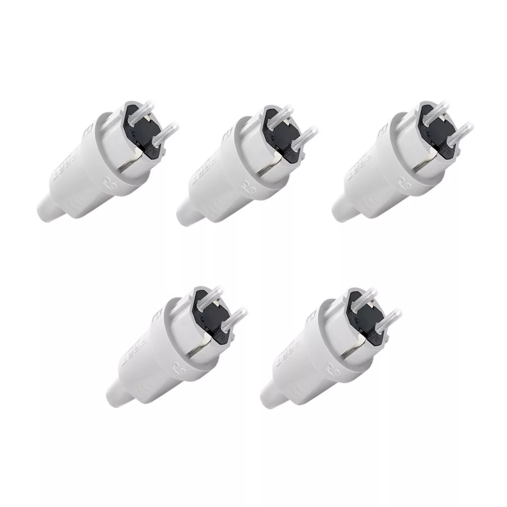 دوشاخه برق صنعتی پارت الکتریک مدل 2024 بسته 5 عددی