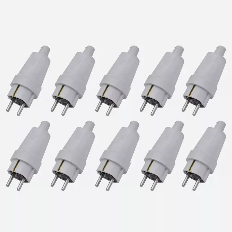 دوشاخه برق صنعتی پارت الکتریک مدل 2024 بسته 10 عددی