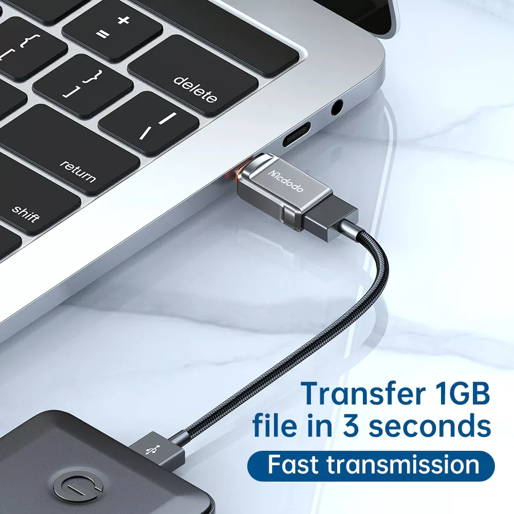 مبدل OTG USB-C مک دودو مدل OT-8730