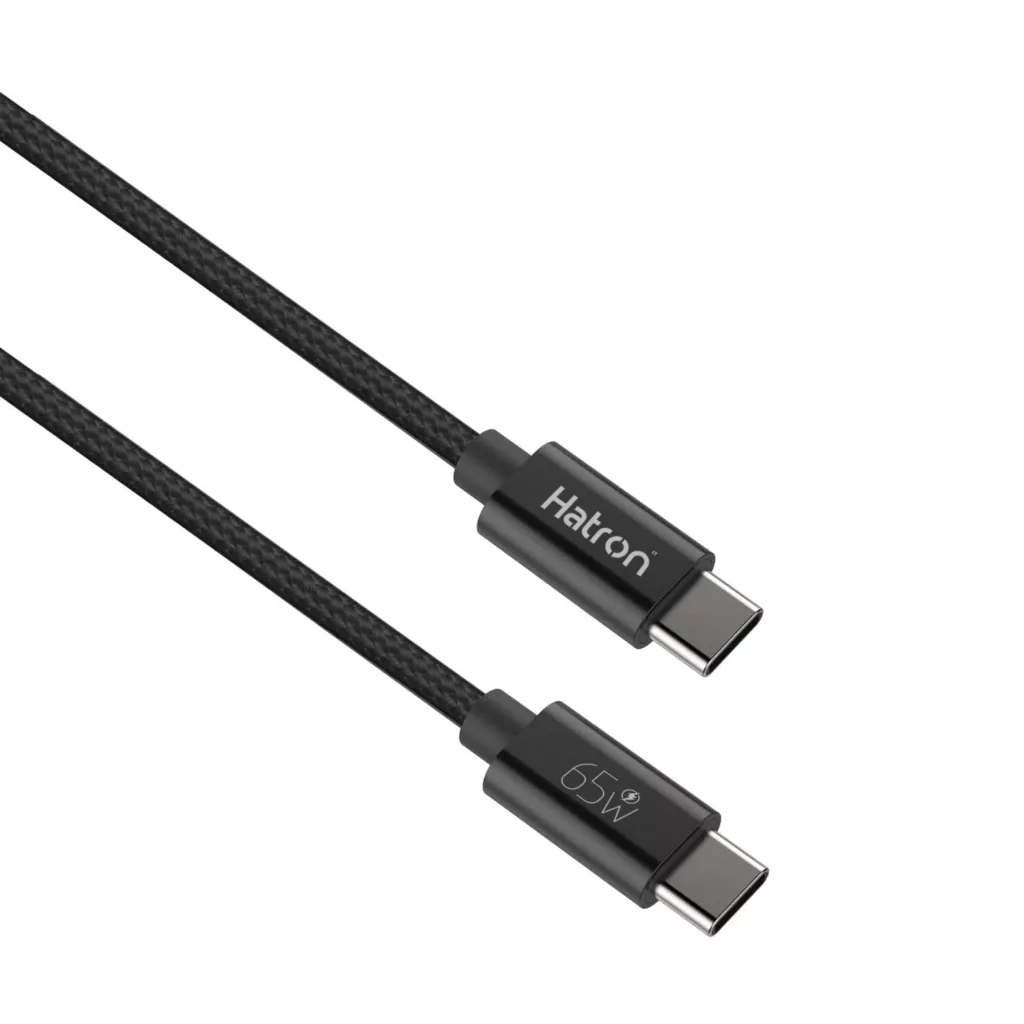 کابل تبدیل USB-C هترون مدل HC605HB طول 1 متر