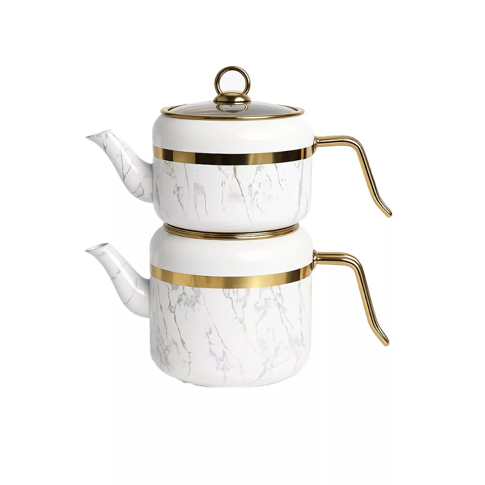 ست کتری و قوری مدل So-7202  گنجایش کتری 2.5 لیتر  گنجایش قوری 1.5 لیتر