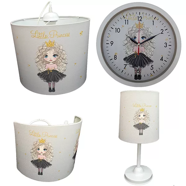 چراغ خواب اتاق کودک مدل پرنسس کد 1205 مجموعه 4 عددی