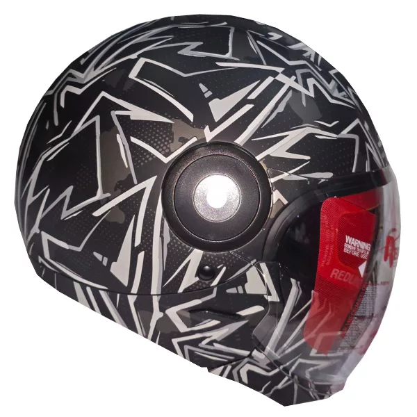 کلاه کاسکت فک جدا ردلاین مدل عینکدار کد RE_976