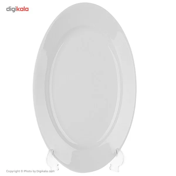 سرویس غذاخوری 108 پارچه چینی زرین ایران سری شهرزاد مدل Withe درجه یک