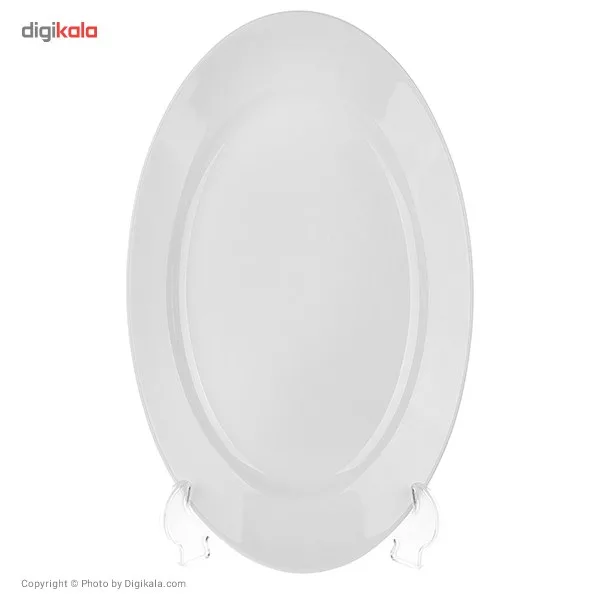 سرویس غذاخوری 108 پارچه چینی زرین ایران سری شهرزاد مدل Withe درجه یک