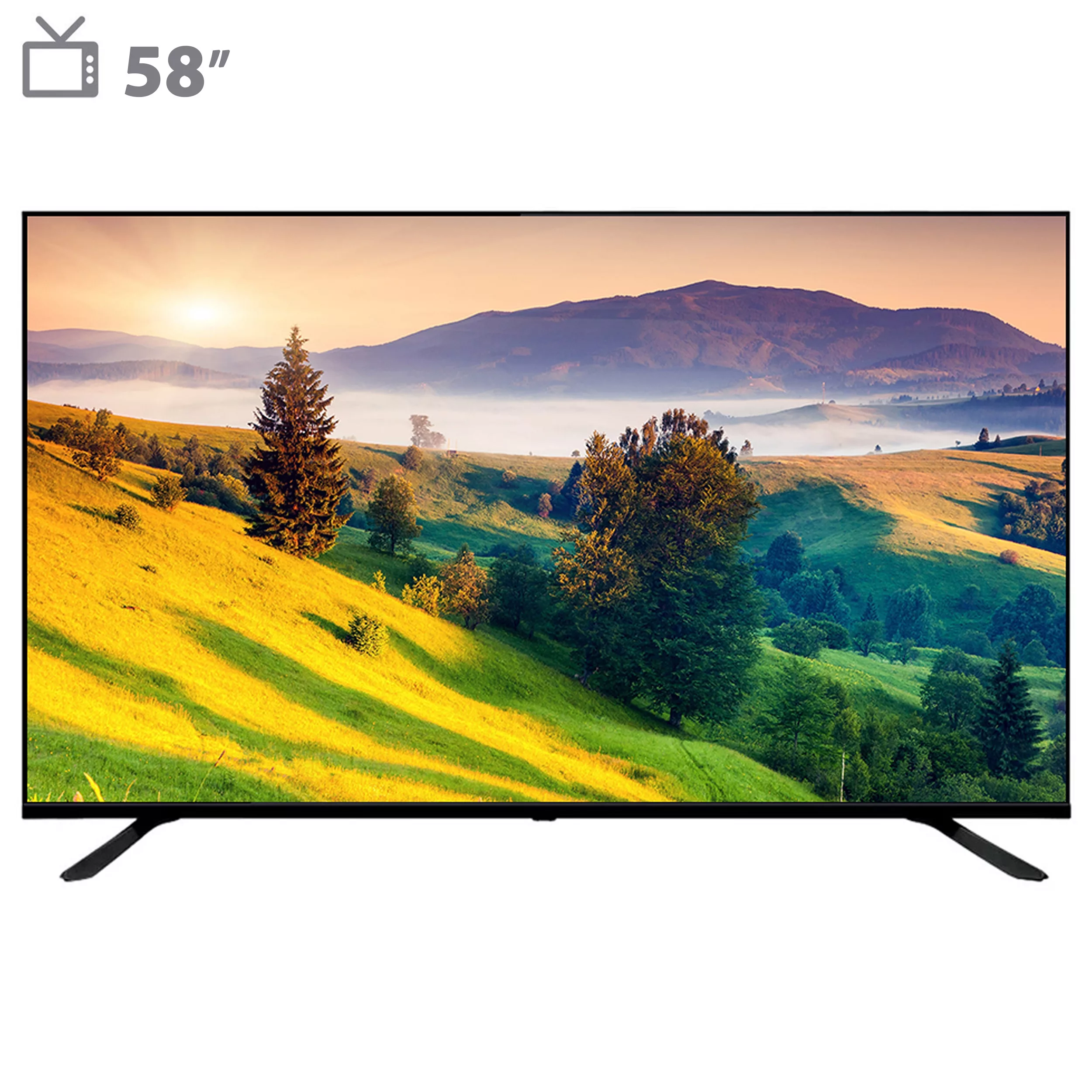 تلویزیون 58 اینچ ال ای دی هوشمند دنای مدل K-58GF4