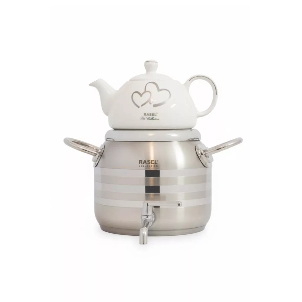 ست کتری و قوری راسل مدل IR-109s گنجایش کتری ۴ لیتر گنجایش قوری ۱ لیتر